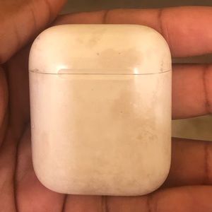 AirPod charging case and box
